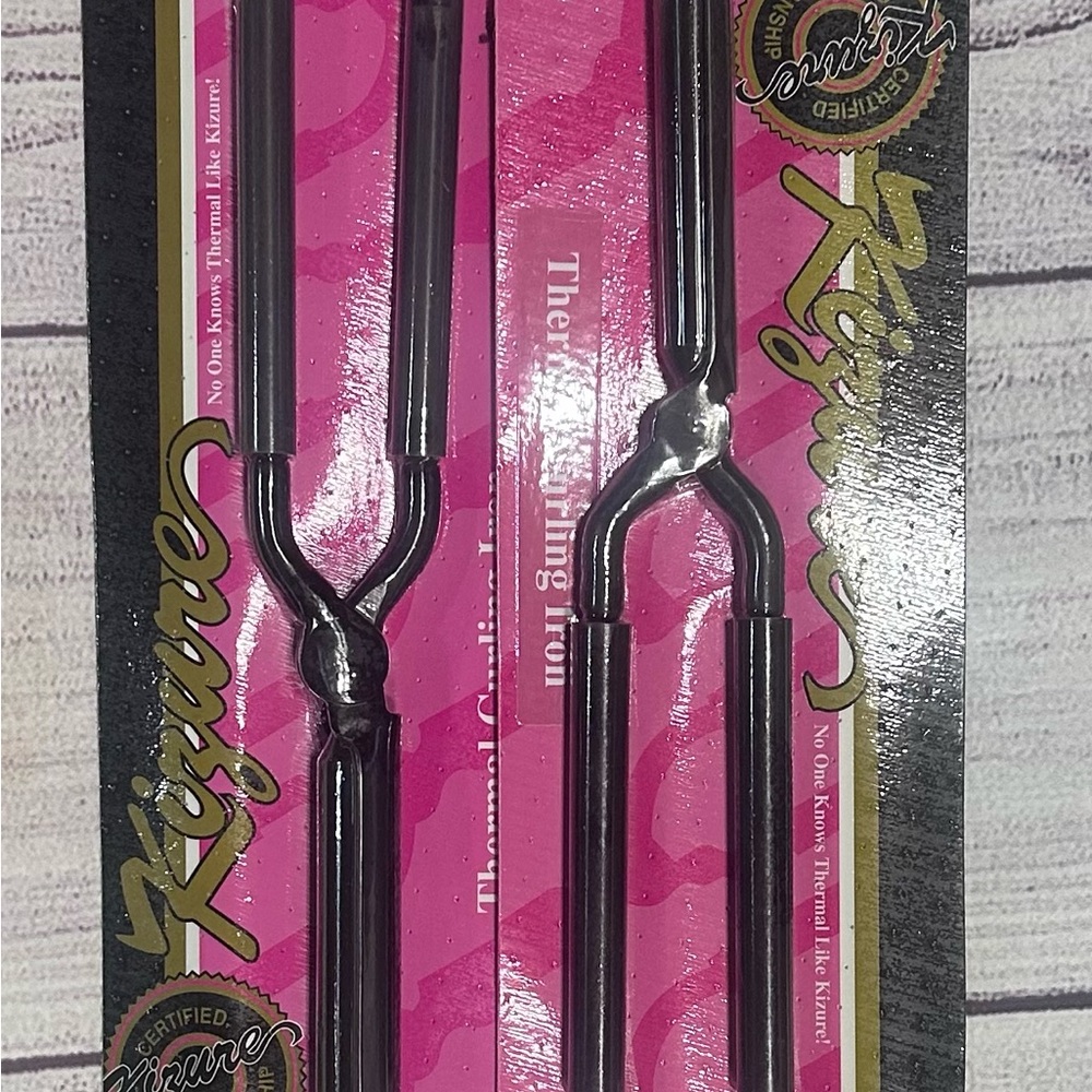 1993 Kizure thermal stove irons (hair irons) J&H vintage Marcel